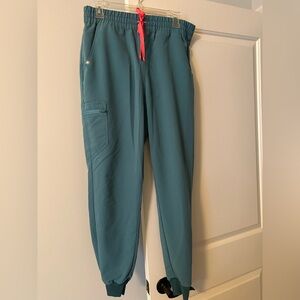 FIGS hydrogreen high waisted Zamora scrubs size medium